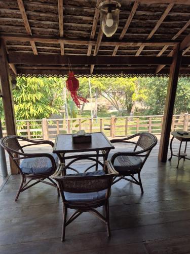 Erkély/terasz, Teak House Homestay II in Hang Dong