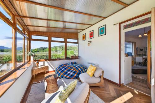 Stunning Coastal Home with Views of Castle Stalker in Port Appin