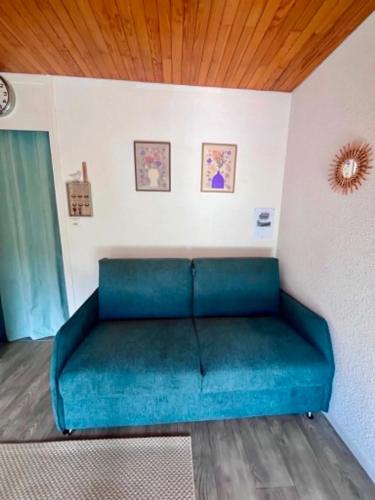 Studio cosy avec balcon et vue sur la montagne à Chamrousse - 19 m²