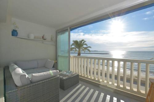 Appartement en première ligne vue mer pour 5 personnes au Grau du Roi !