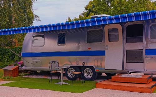 A szálláshely kívülről, caravane airstream mantenay in Saint-Trivier-de-Courtes