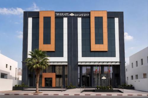 Exterior view, Twin Burj Hotel in Nouakchott