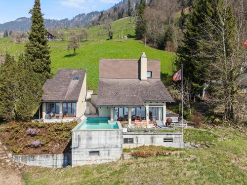 A szálláshely kívülről, A&Y Panorama Poolhouse - Hot Tub Lake Lucerne in Vitznau