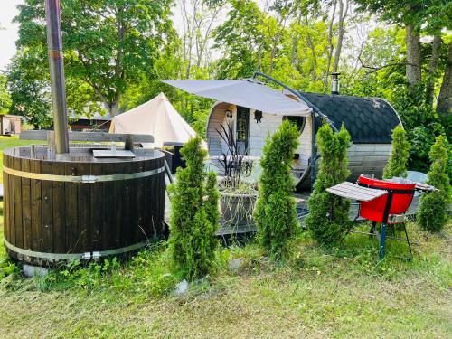 Iekārtas, Muhu Leeni Glamping in Võlla