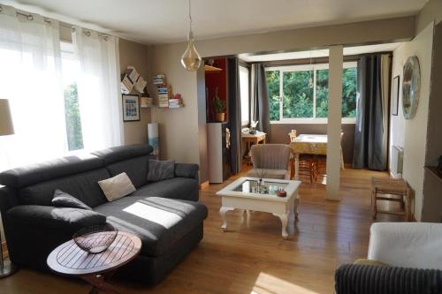 logement avec jardin de bord Mer PORT NAVALO