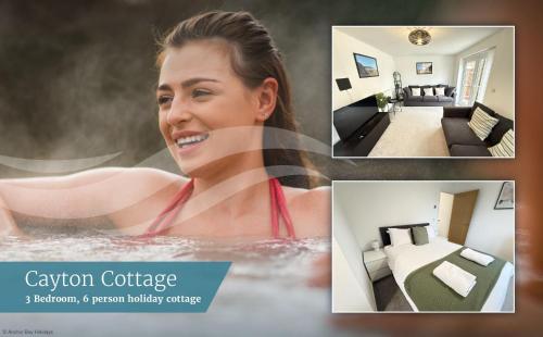 Cayton Bay Cottage - Hot Tub Hire at additional cost available - near beach and village – khách sạn tại Cayton