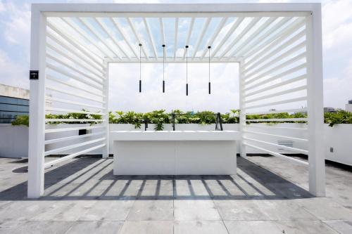 Confy, central and cozy Loft in La Roma. Roof.
