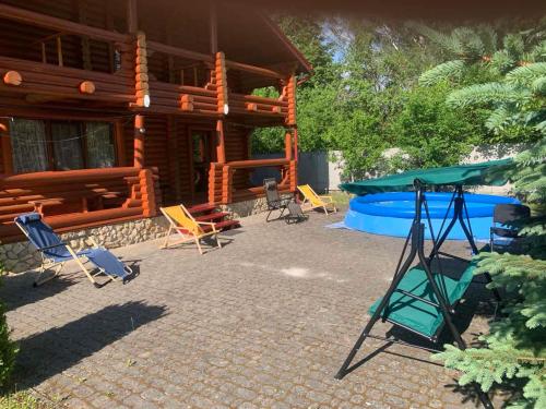 Balkons/terase, Оренда будинку House Anastasiia in Dubno