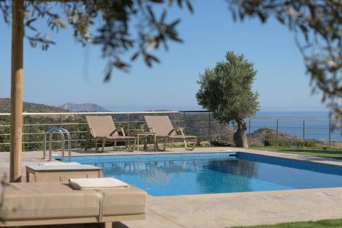 Villa Michael Triopetra Private Villa, Private Swimming Pool, Garden, Panoramic Sunset - Crete Villa Michael Triopetra Private Villa, Private Swimming Pool, Garden, Panoramic Sunset - Crete