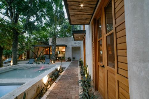 Kert, Hotel Boutique Alma Peregrina in Candelaria