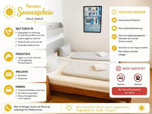 Pension Sonnenschein in Halle an der Saale, Deutschland