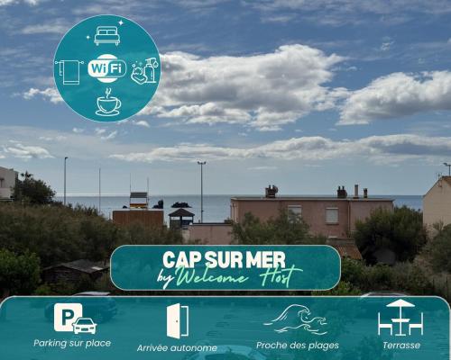 Cap sur la Mer, Vue Mer, 4personnes