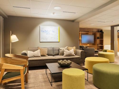 Koplietošanas atpūtas telpa ar TV, Thon Hotel Varsog in Surnadal