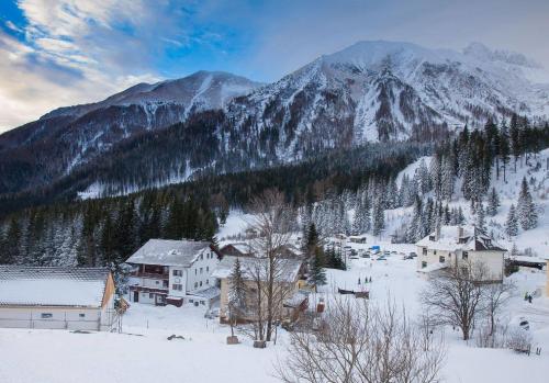 A szálláshely kívülről, AlpenKlub Hotel in Vordernberg