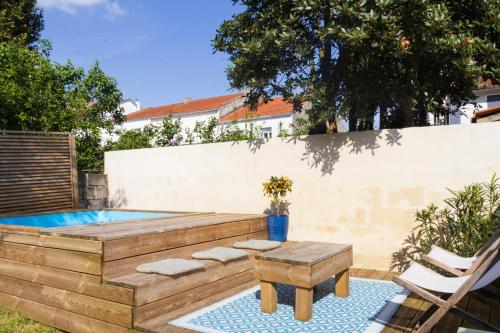 Maison avec piscine & jardin- La Rochelle Centre