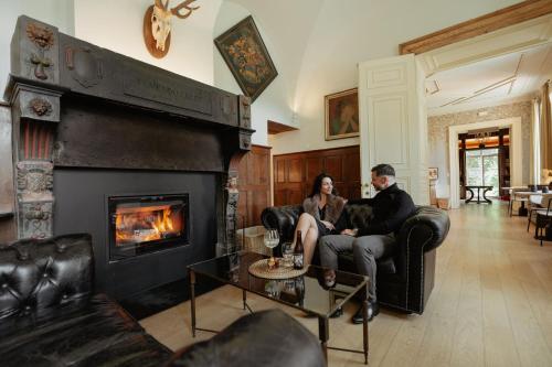 Pub/Lounge, Château du Pont d'Oye (Chateau du Pont d'Oye) in Durbuy