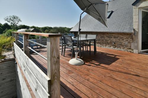 Balkons/terase, Le Cerisier 2021 - Bel appartement avec terrasse in Louvigne-du-Desert