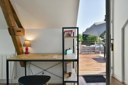 Iekārtas, Le Cerisier 2021 - Bel appartement avec terrasse in Louvigne-du-Desert