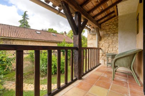 Viesnīcas āriene, Maison Les Rocailles in Saint-Martin-des-Combes