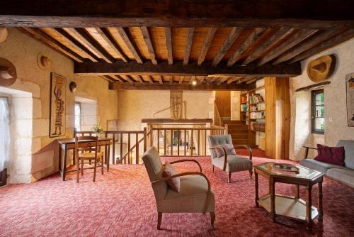 Viesnīcas āriene, Maison Les Rocailles in Saint-Martin-des-Combes