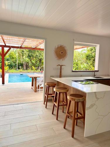 Villa neuve Casa Helena - Piscine privée et jardin - 6 pers - Saint-Esprit - Sud Martinique - Location, gîte - Saint-Esprit