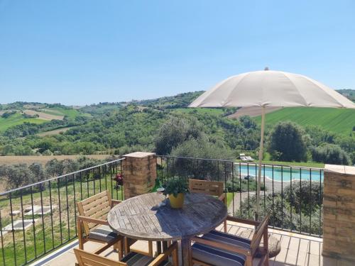 Erkély/terasz, Casal dei Fichi in Monte San Pietrangeli