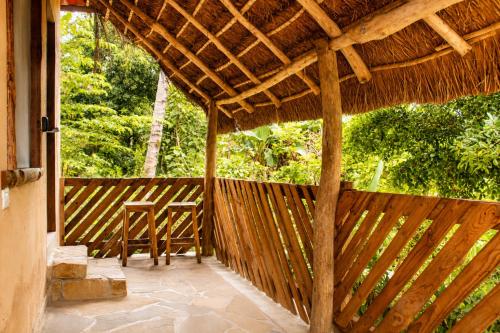 Erkély/terasz, Ixak Cabañas (Ixak Cabanas) in Huichihuayán