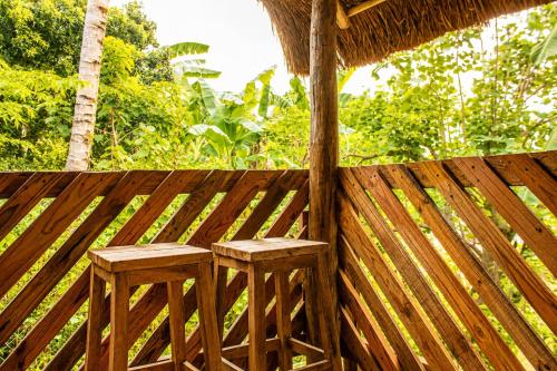 Erkély/terasz, Ixak Cabañas (Ixak Cabanas) in Huichihuayán