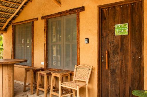 Erkély/terasz, Ixak Cabañas (Ixak Cabanas) in Huichihuayán
