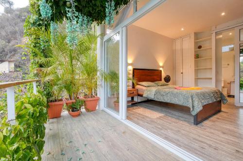 ระเบียง/ชานเรือน, San Marcos Suites - Sarnai in ซาน มาร์โกส ลา ลากูนา