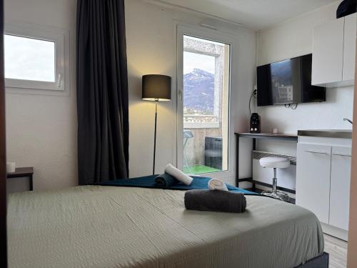 Studio with view in Chambéry