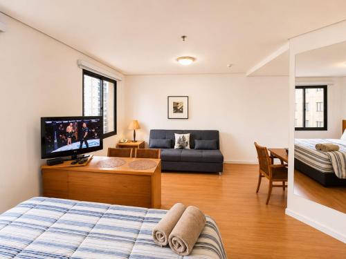Flat Moderno c Garagem 8 Min CGH 3 Min Metrô Moema, São Paulo (fotografie 10)
