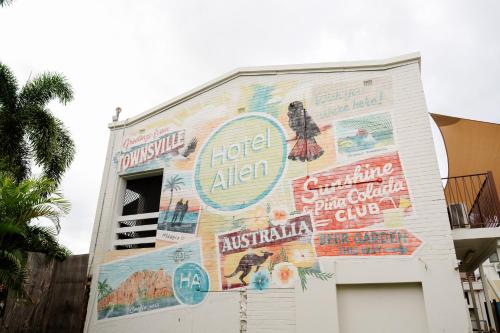 Hotelli välisilme, Hotel Allen in Townsville