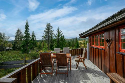 Exterior view, Cottage With Sauna Near Ski Trails In Sjusjøen in Sjusjoen