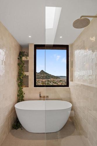 Shower, The Rise - Private Sauna, Sea & Mountain Views in Tairua