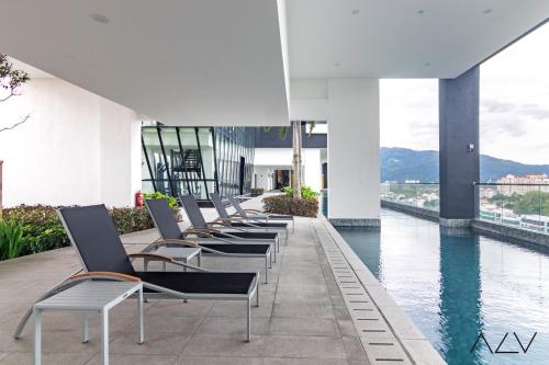 Swimming pool, Urban Suites, Classic Collection by Stellar ALV near Tesco Jelutong