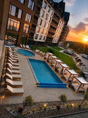 Deluxe Mountain View Studio ViS in Residence Hill Hotel Kopaonik, Копаоник