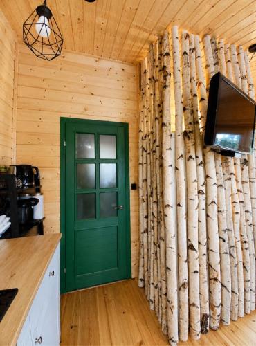 Drewniany Zakątek z sauną i jacuzzi (Drewniany Zakatek z sauna i jacuzzi) in Lochow