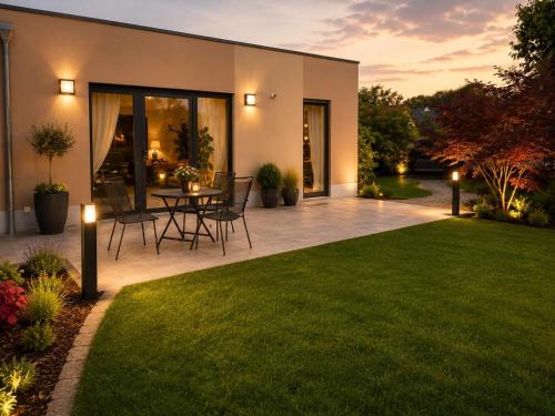 Ferienwohnung Heiter -ruhig - Terrasse -Stellplatz - WLAN - Vollausstattung - Entspannen am Rande de in Nesse-Apfelstadt