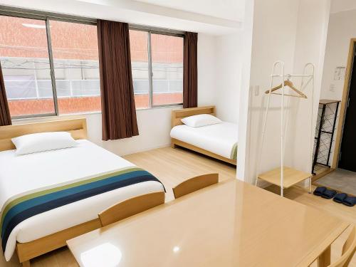 201 Melon Modern 1BR Near Namba & Dotonbori, Ósaka