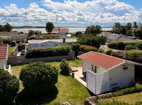 Gästhus vid hav och strand