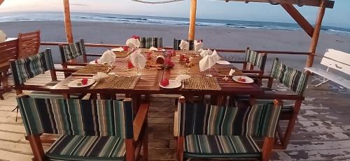 Étterem, Bay View Lodge in Inhambane