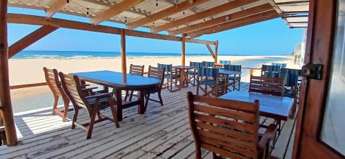 Étterem, Bay View Lodge in Inhambane