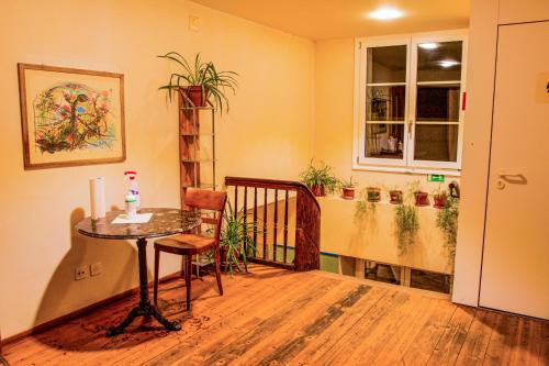 共用Lounge/電視區, Hotel Genossenschaft Kreuz in 索洛圖恩
