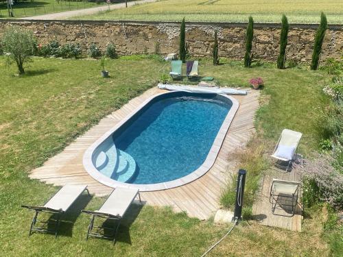 Úszómedence, Le Clos 1003 in Creches-sur-Saone