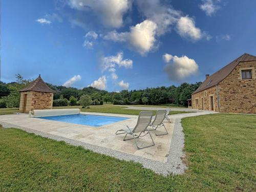 Maison en pierre avec piscine privée - 6 pers. - FR-1-824-29 (Maison en pierre avec piscine privee - 6 pers. - FR-1-824-29) in Journiac