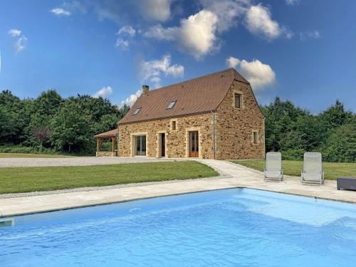 Maison en pierre avec piscine privée - 6 pers. - FR-1-824-29 (Maison en pierre avec piscine privee - 6 pers. - FR-1-824-29) in Journiac