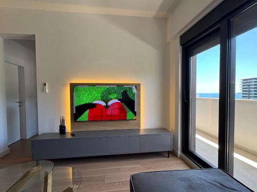 Luxury 2BR Sea View & Garage & Twin Towers Becici