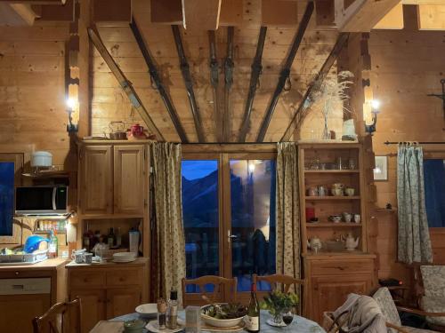 Erkély/terasz, Mountain Chalet in Beauvezer in Beauvezer