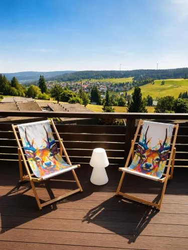 FreiRaum Panorama-Appartement in Top-Lage mit Pool & Sauna, Tennis in Schonach, Deutschland